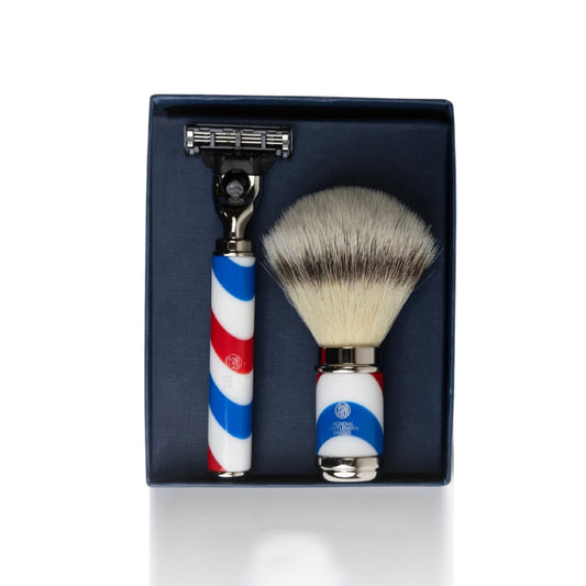 Barbiere Special Collection Brush & Razor Set