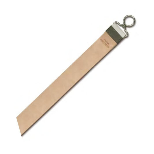 Professional Leather Razor Strop with Fastening Ring.